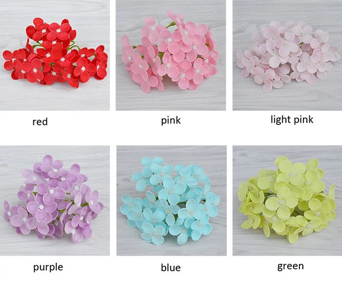 Lille hortensia sæbe blomst